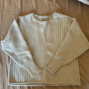 Keren Hart Womens Long Sleeve Dolman Sweater in Oat